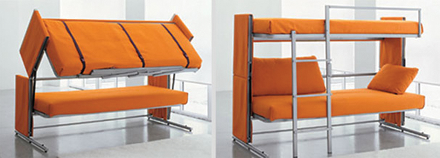 Необычные кровати - Doc sofa bunk bed